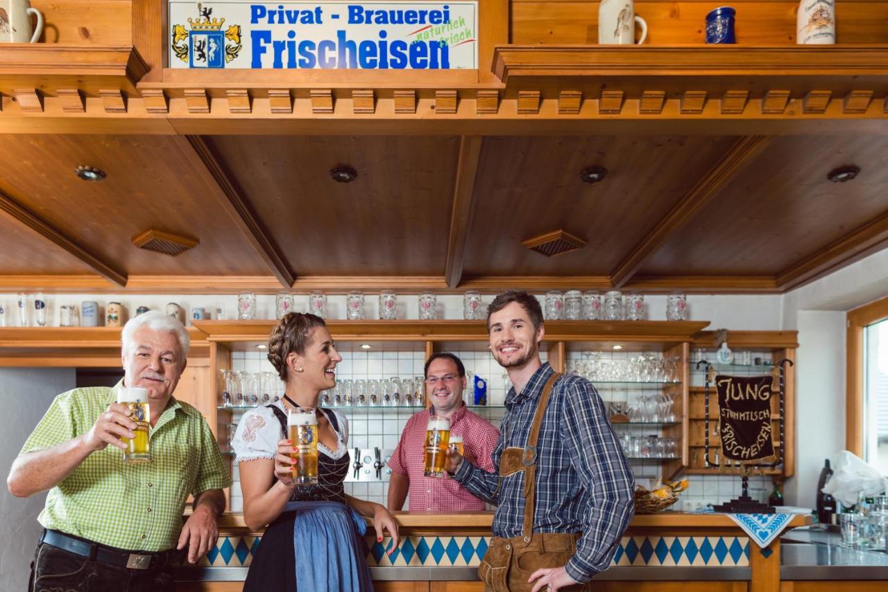 Brauerei Und Gasthof Frischeisen Kelheim Dış mekan fotoğraf